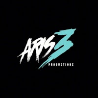 the logo for ars 3 productions